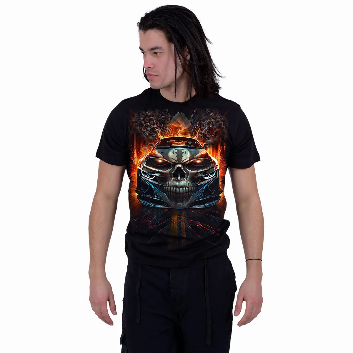 SPEED FREAK - T-Shirt Black sold by Spiral Direct product image thumbnail 3