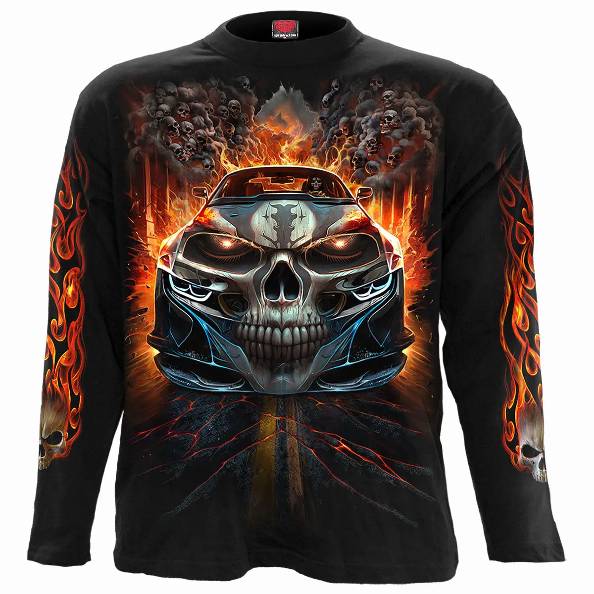 SPEED FREAK - Longsleeve T-Shirt Black sold by Spiral Direct