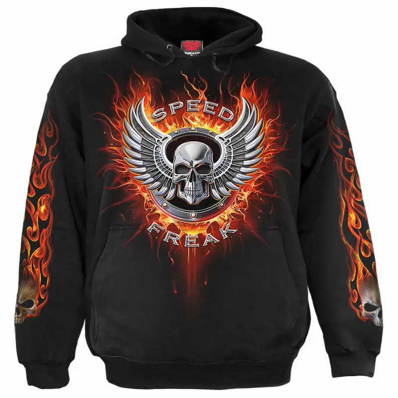 SPEED FREAK - Hoody Black sold by Spiral Direct