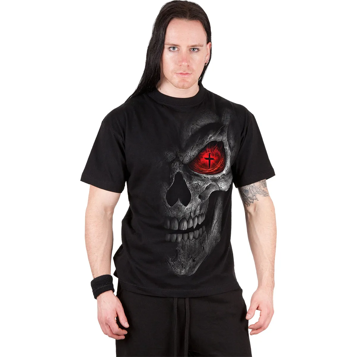 DEATH STARE - T-Shirt Black sold by Spiral Direct product image thumbnail 3