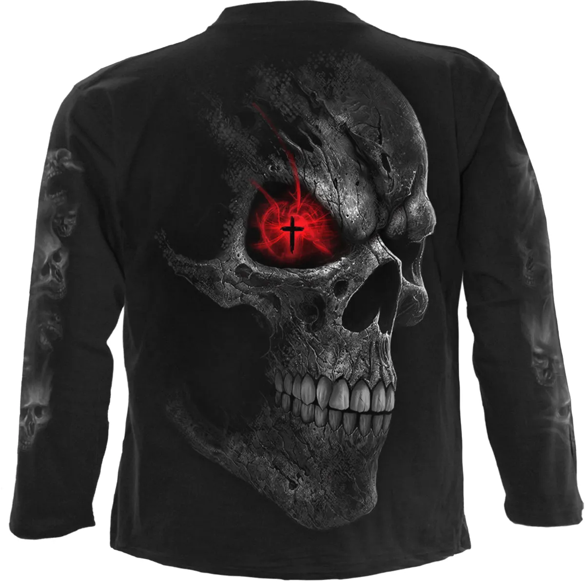 DEATH STARE - Longsleeve T-Shirt Black sold by Spiral Direct product image thumbnail 2