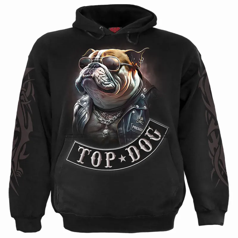 TOP DOG - Hoody Black made by Spiral Direct