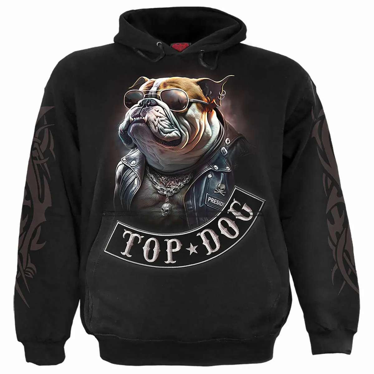 TOP DOG - Hoody Black sold by Spiral Direct