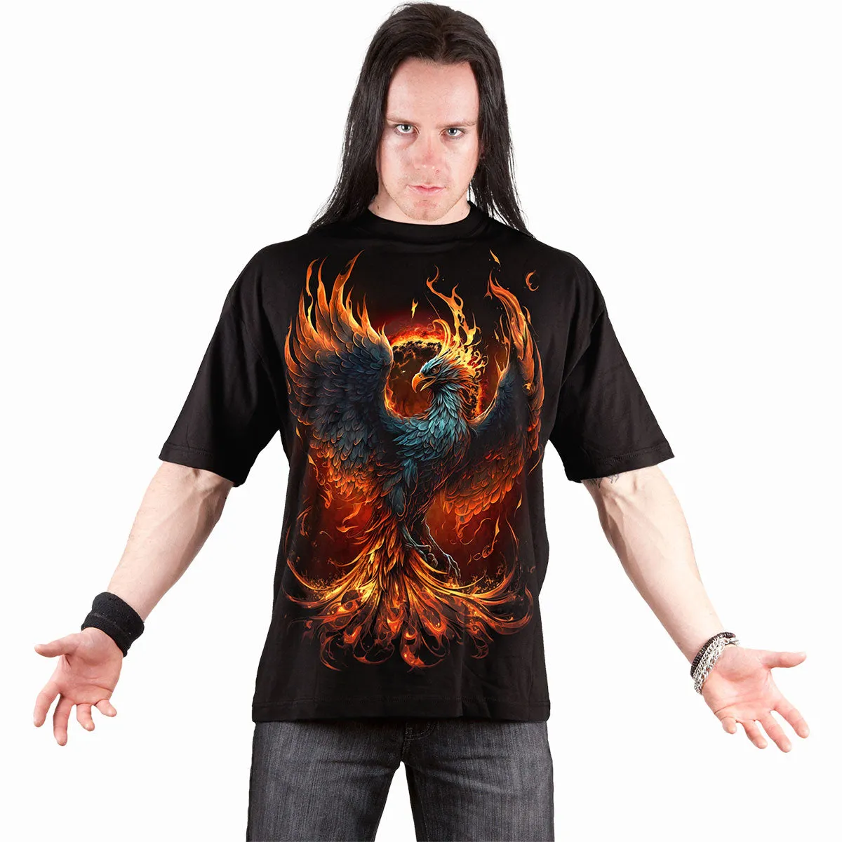 ASHES REBORN - T-Shirt Black sold by Spiral Direct product image thumbnail 3
