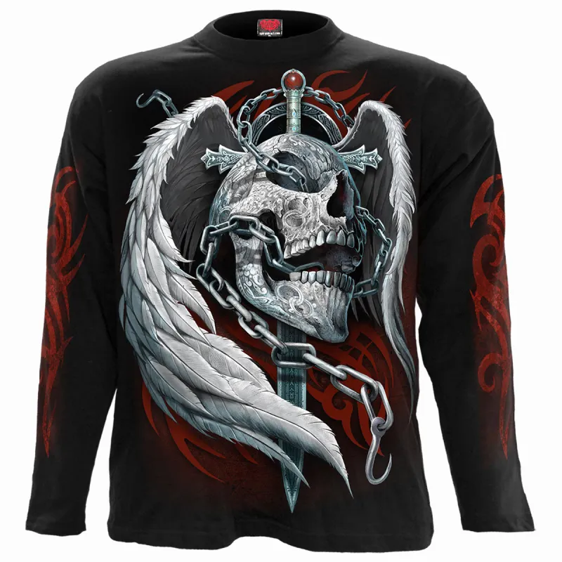 ENCHAINED SOUL - Longsleeve T-Shirt Black sold by Spiral Direct