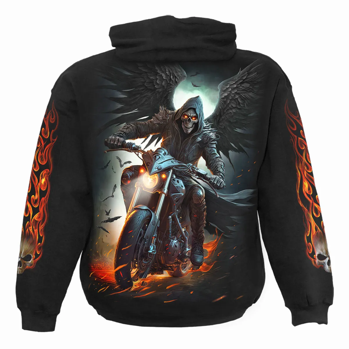 NIGHT RIDER - Hoody Black sold by Spiral Direct product image thumbnail 2