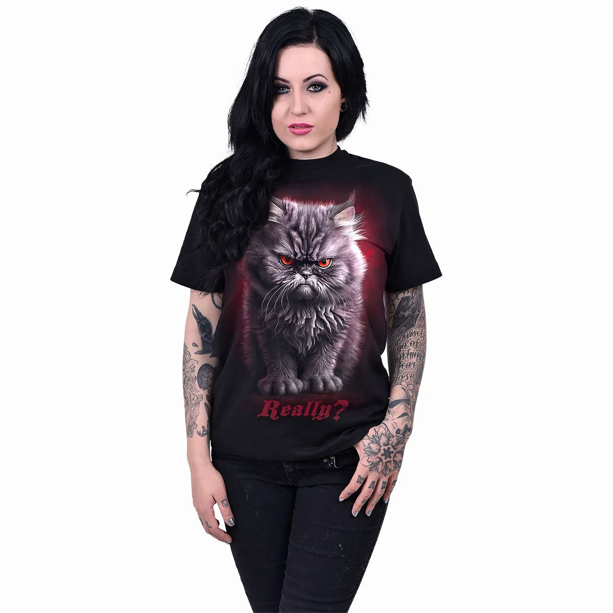 ANGER MANAGEMENT - Front Print T-Shirt Black sold by Spiral Direct product image thumbnail 2