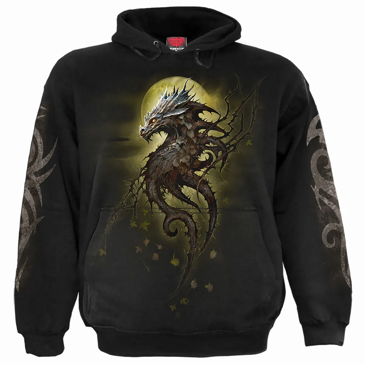 OAK DRAGON - Hoody Black sold by Spiral Direct