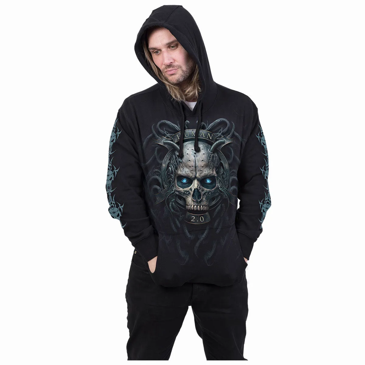 HUMAN 2.0 - Hoody Black sold by Spiral Direct product image thumbnail 3