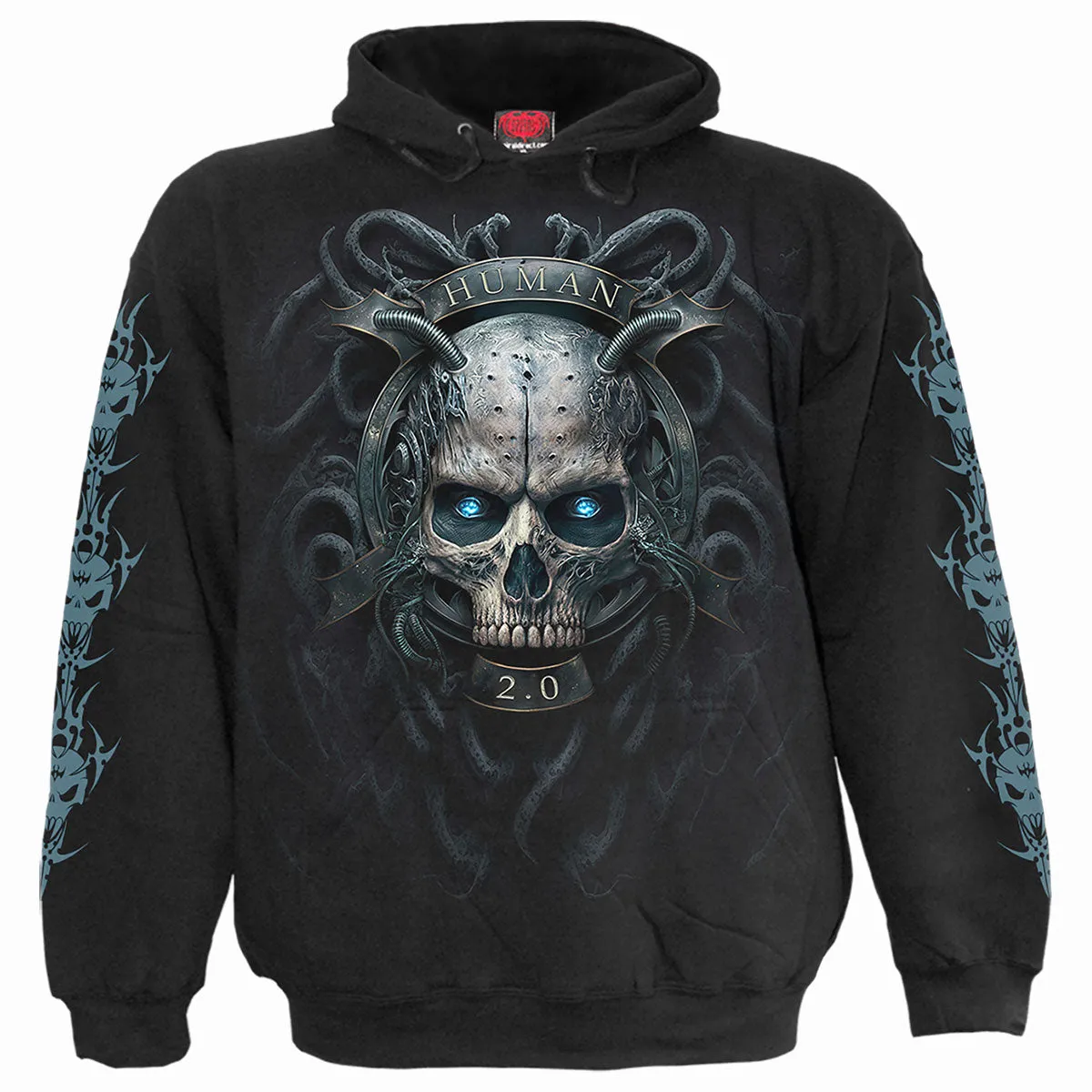 HUMAN 2.0 - Hoody Black sold by Spiral Direct