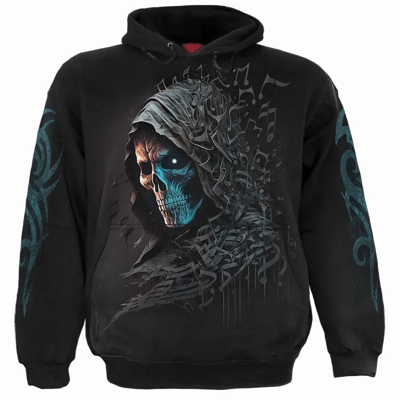 MIDNIGHT BLUES - Hoody Black sold by Spiral Direct