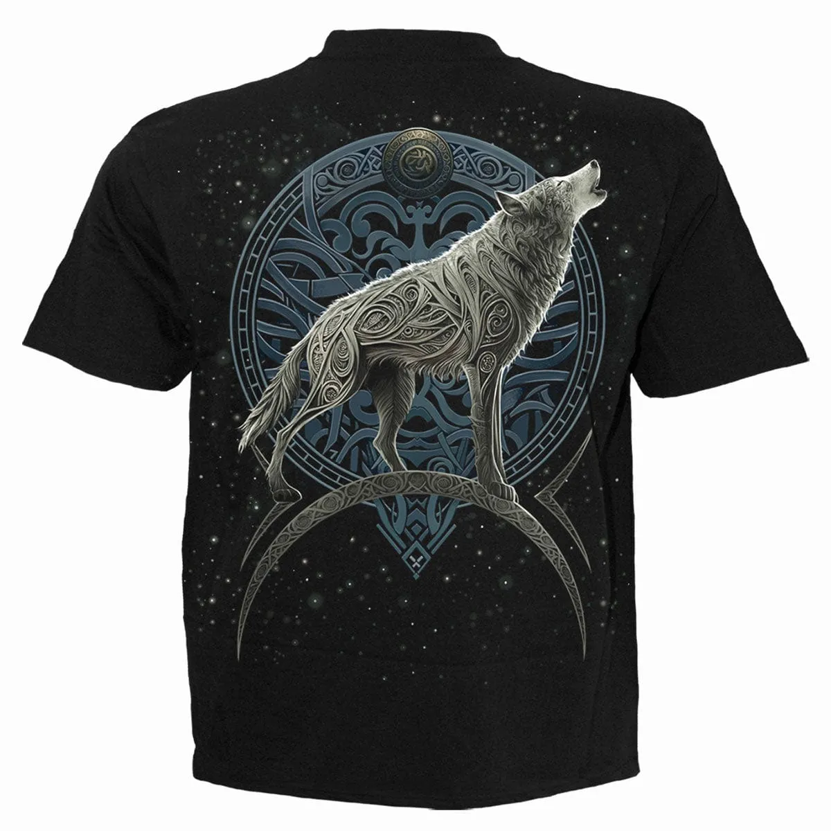 CELTIC WOLF - T-Shirt Black sold by Spiral Direct product image thumbnail 2