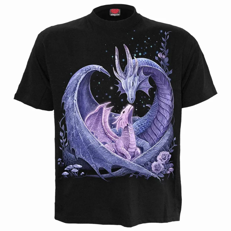 MATERNAL INSTINCTS - Front Print T-Shirt Black sold by Spiral Direct