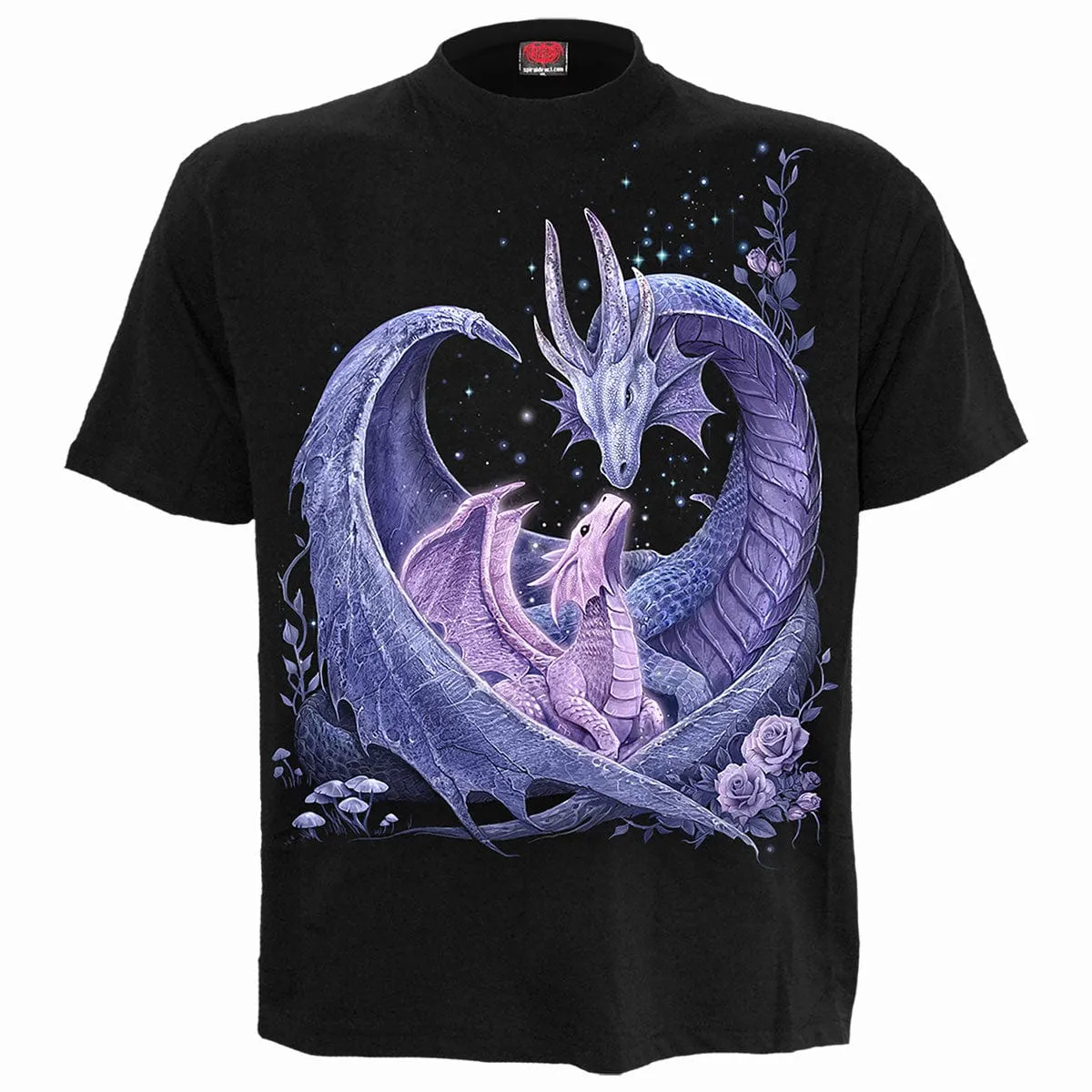 MATERNAL INSTINCTS - Front Print T-Shirt Black sold by Spiral Direct