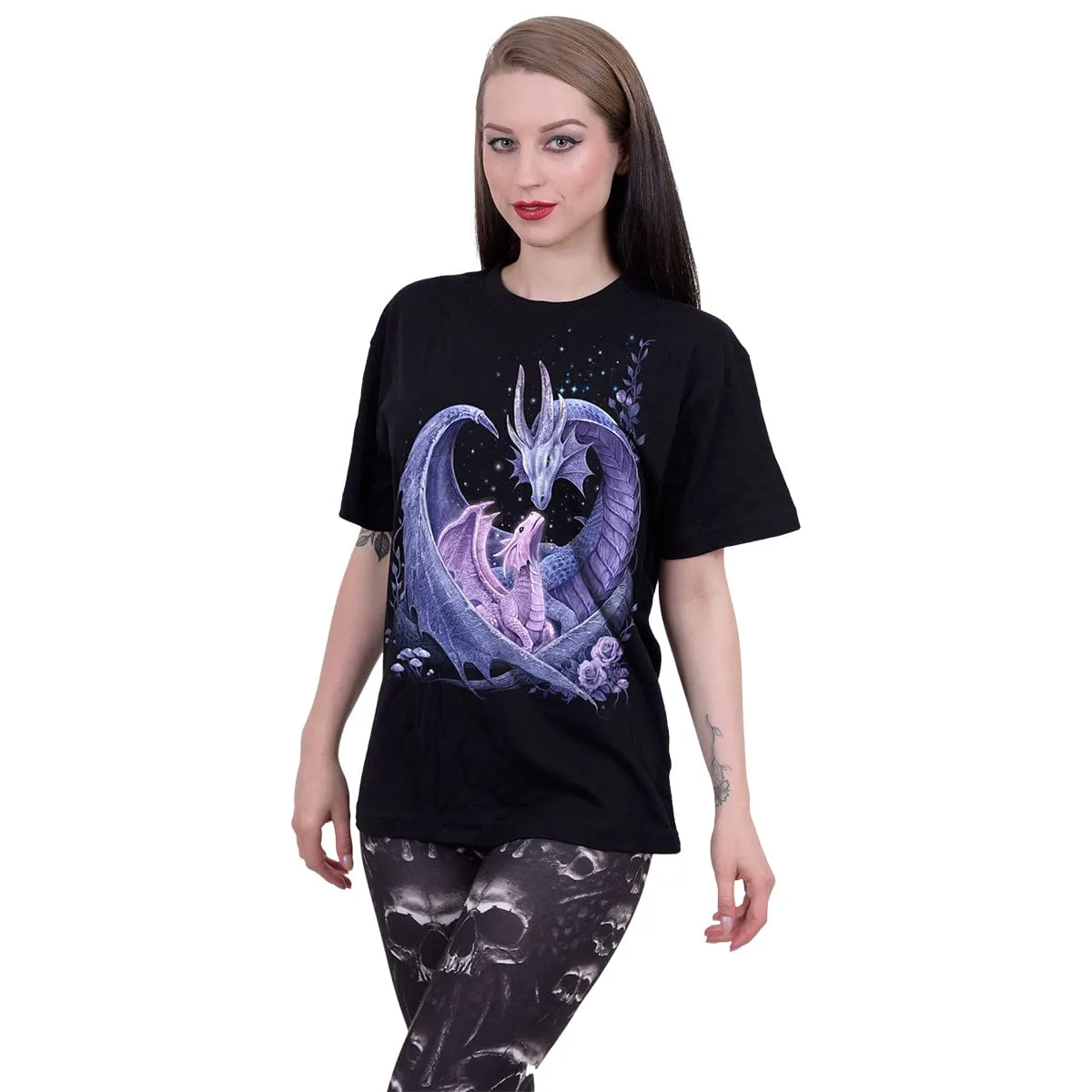 MATERNAL INSTINCTS - Front Print T-Shirt Black sold by Spiral Direct product image thumbnail 2