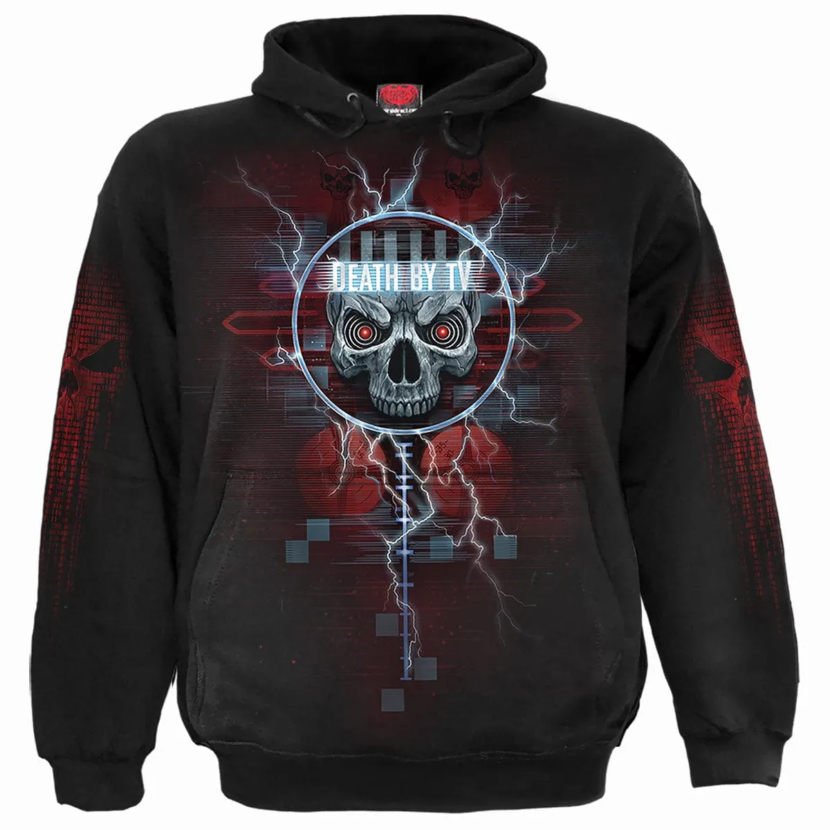DEATH BY TV - Hoody Black sold by Spiral Direct