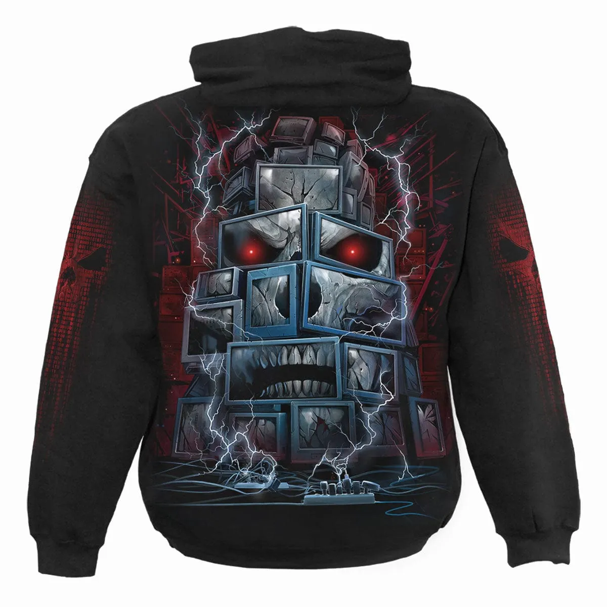 DEATH BY TV - Hoody Black sold by Spiral Direct product image thumbnail 2