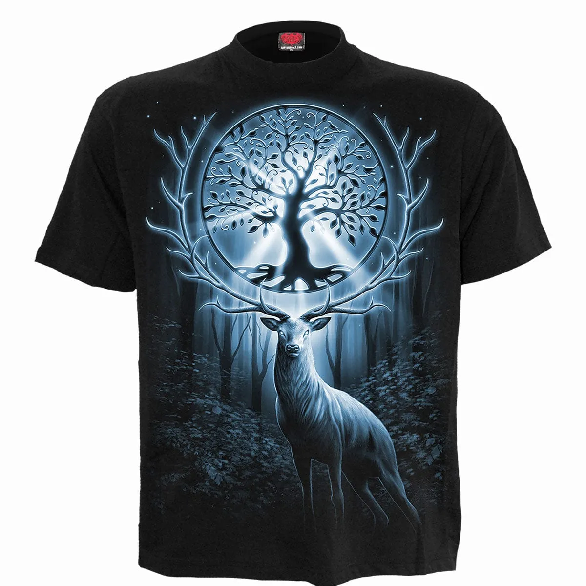 TREE OF LIFE - Front Print T-Shirt Black sold by Spiral Direct