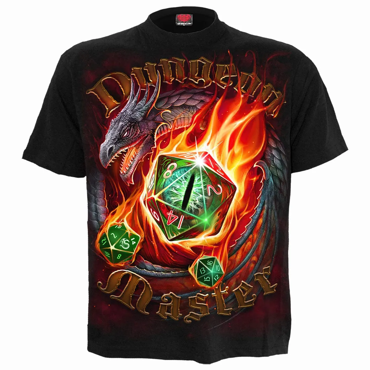 DUNGEON MASTER - T-Shirt Black sold by Spiral Direct