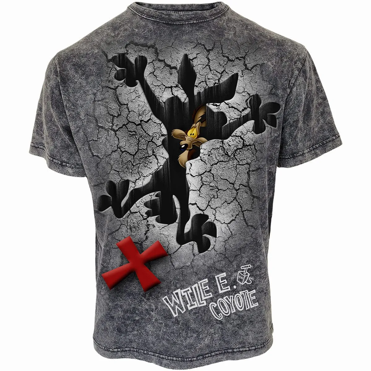 COYOTE - MISSED THE SPOT - Acid Wash T-Shirt sold by Spiral Direct