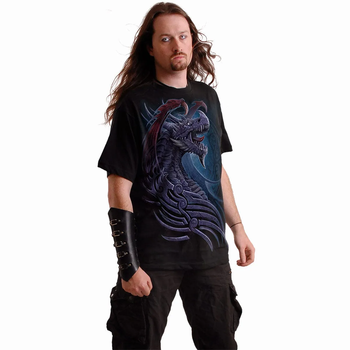 DRAGON BORNE - T-Shirt Black sold by Spiral Direct product image thumbnail 3
