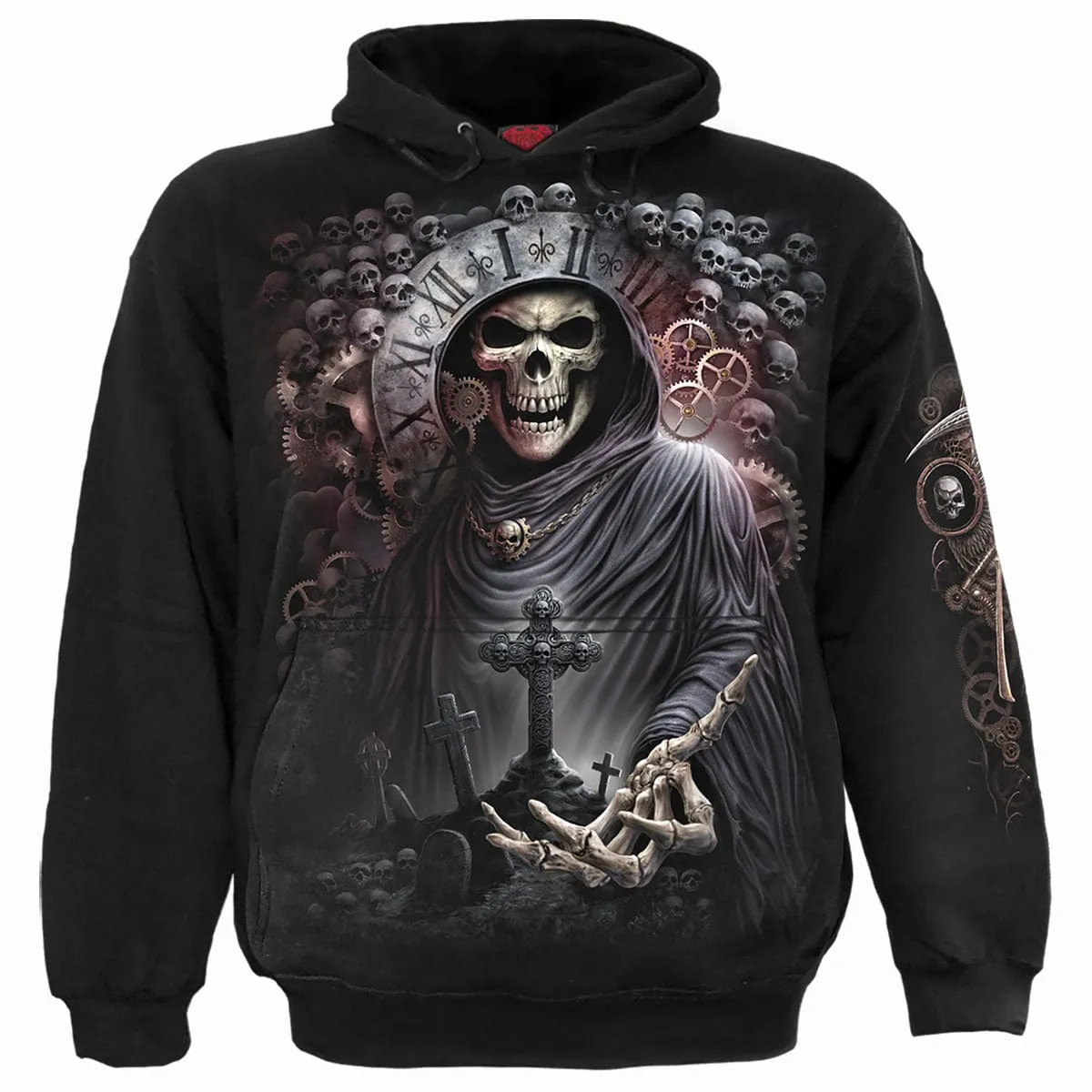 REAPER TIME - Hoody Black sold by Spiral Direct