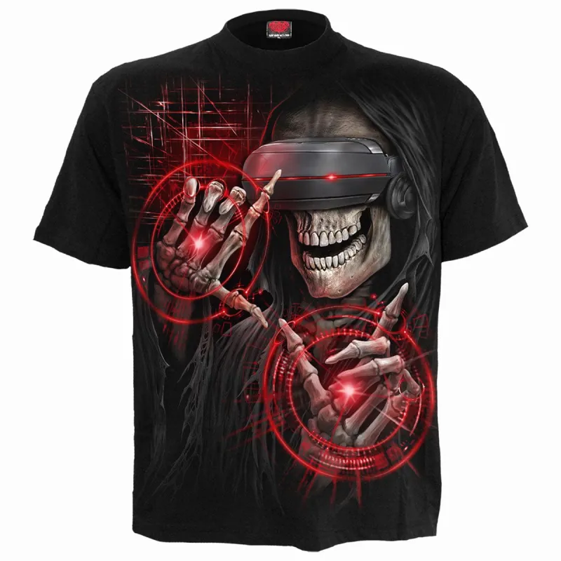 CYBER DEATH - T-Shirt Black made by Spiral Direct