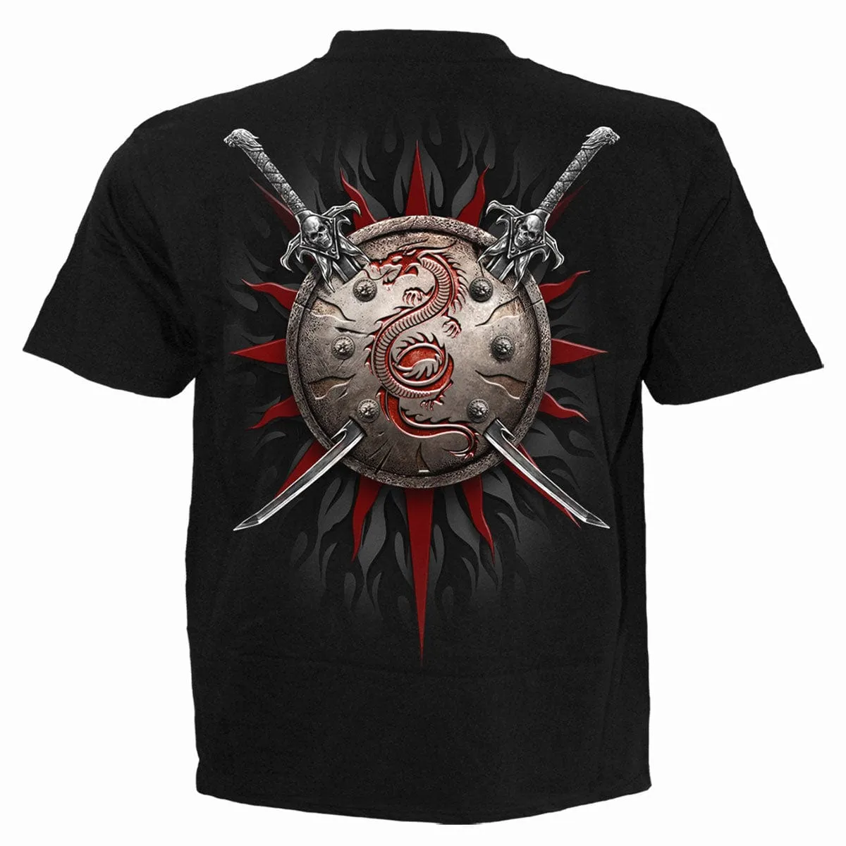 ORIENTAL DRAGON - T-Shirt Black sold by Spiral Direct product image thumbnail 2