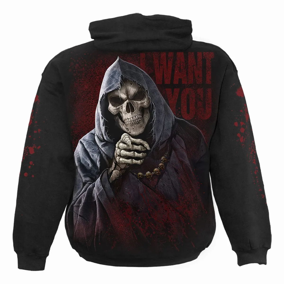 WAR KILLS - Hoody Black sold by Spiral Direct product image thumbnail 2