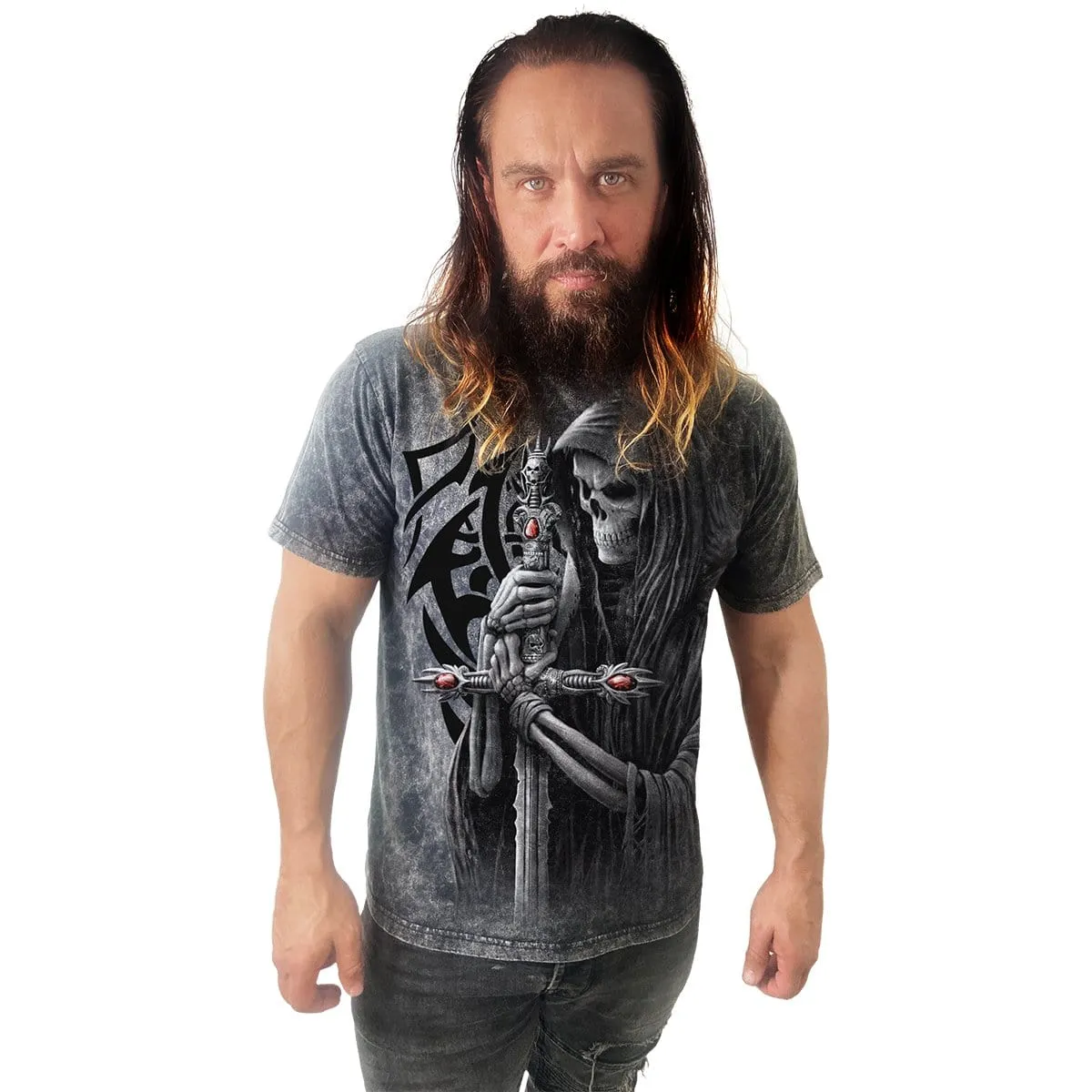 SOUL SEARCHER - Acid Wash T-Shirt sold by Spiral Direct product image thumbnail 3