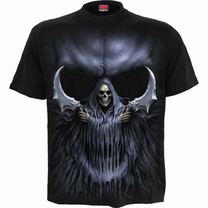 DOUBLE DEATH - T-Shirt Black sold by Spiral Direct