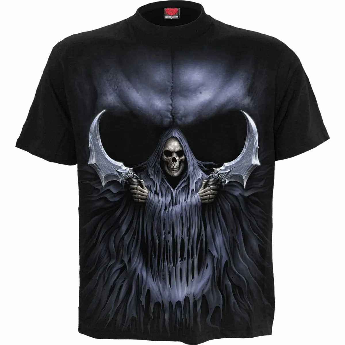 DOUBLE DEATH - T-Shirt Black sold by Spiral Direct