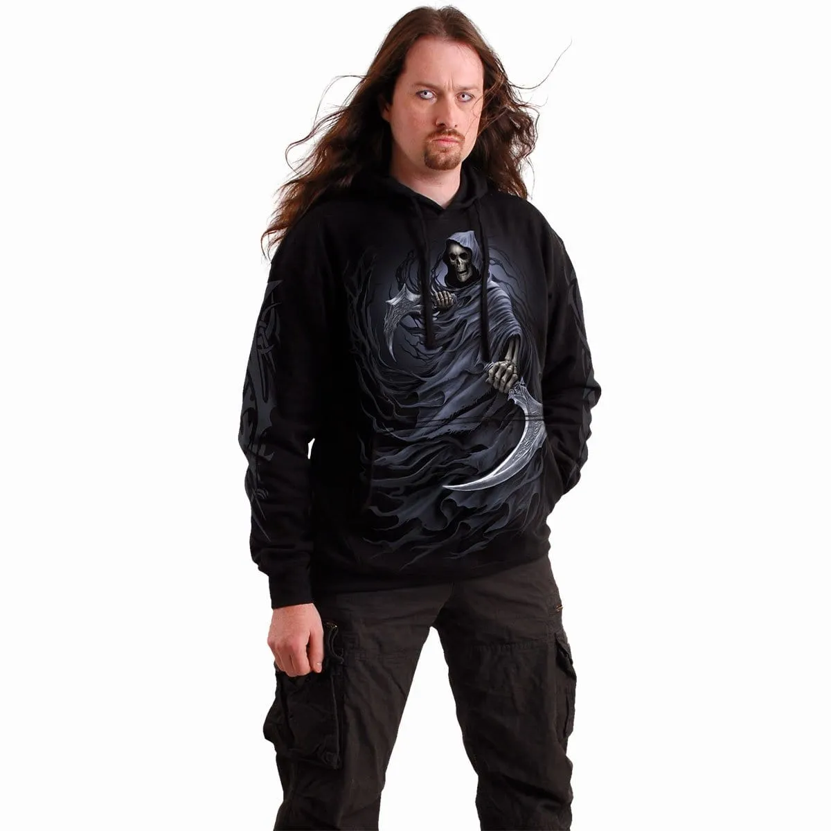 DOUBLE DEATH - Hoody Black sold by Spiral Direct product image thumbnail 3