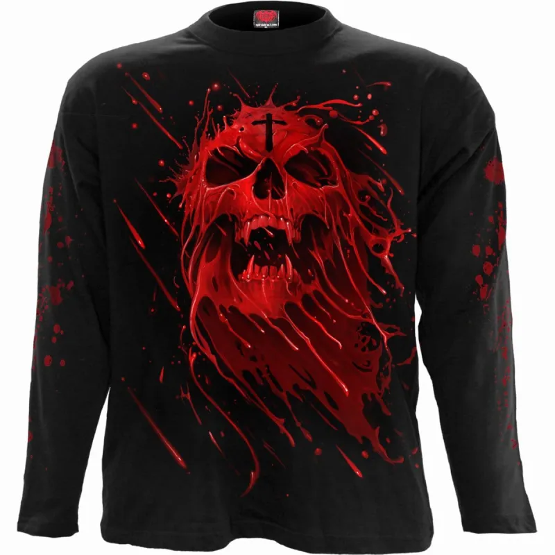 PURE BLOOD - Longsleeve T-Shirt Black sold by Spiral Direct