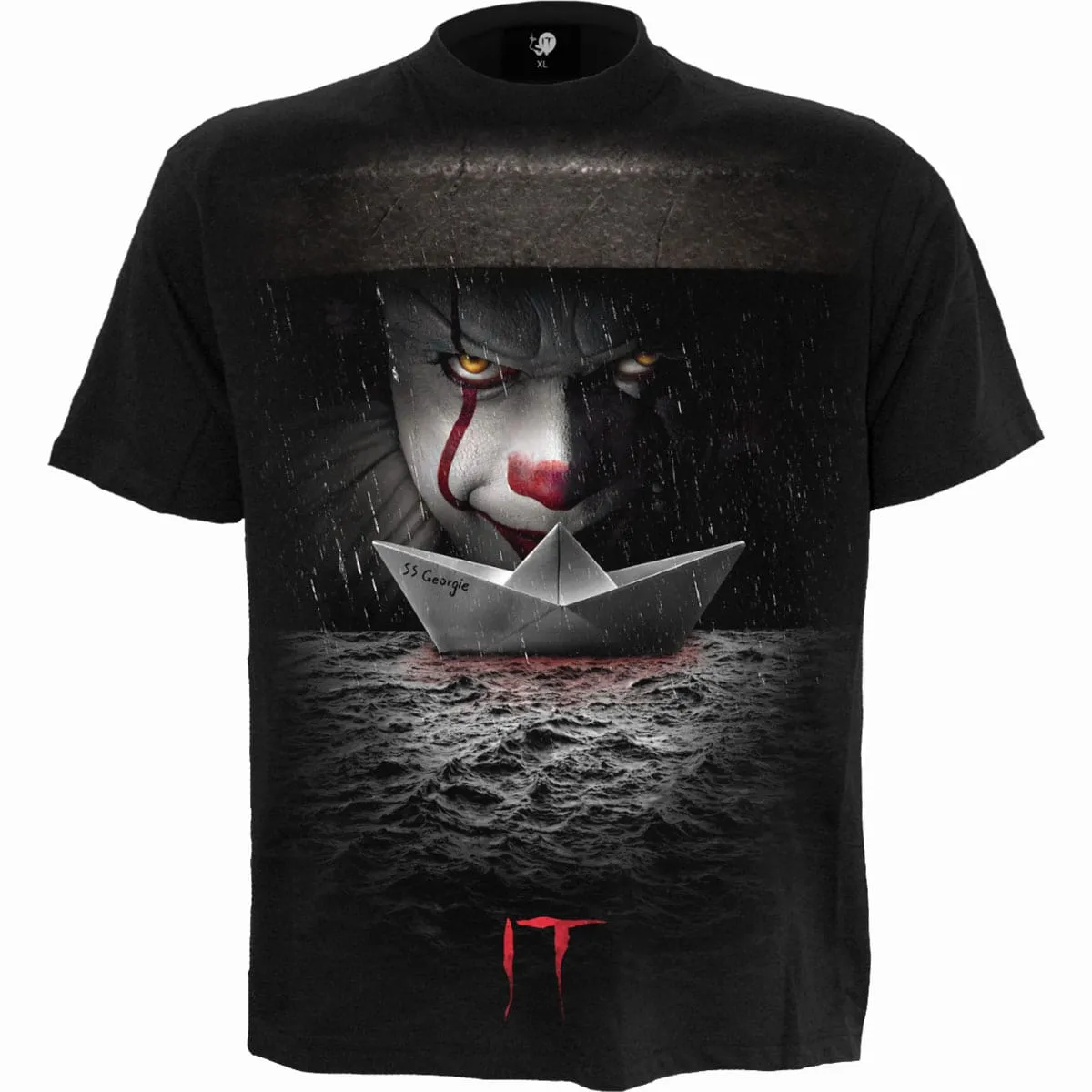 IT - STORM DRAIN - T-Shirt Black sold by Spiral Direct