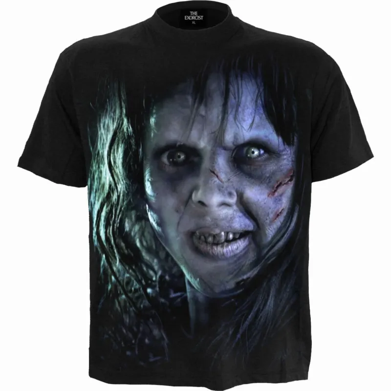 THE EXORCIST - REGAN - T-Shirt Black made by Spiral Direct