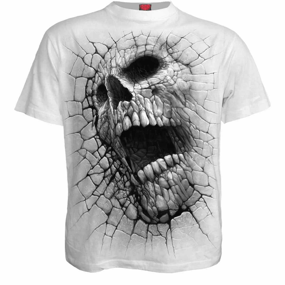 CRACKING UP - T-Shirt White sold by Spiral Direct