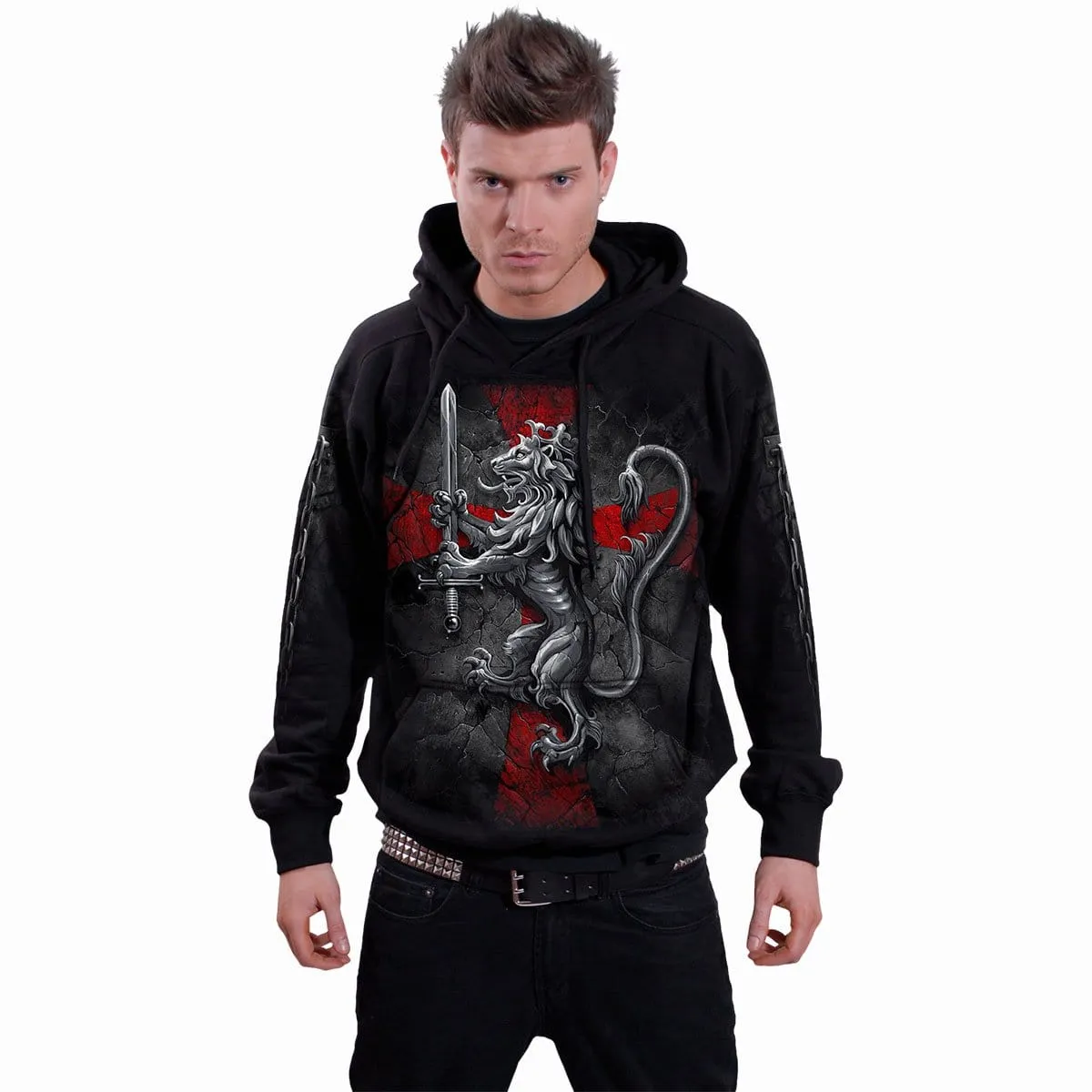 VALIANT - Hoody Black sold by Spiral Direct product image thumbnail 3