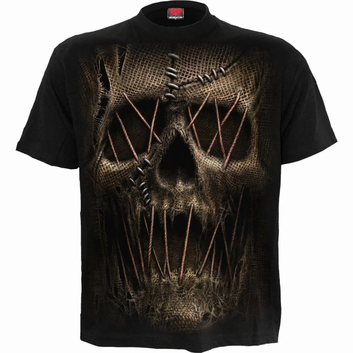THREAD SCARE - T-Shirt Black sold by Spiral Direct