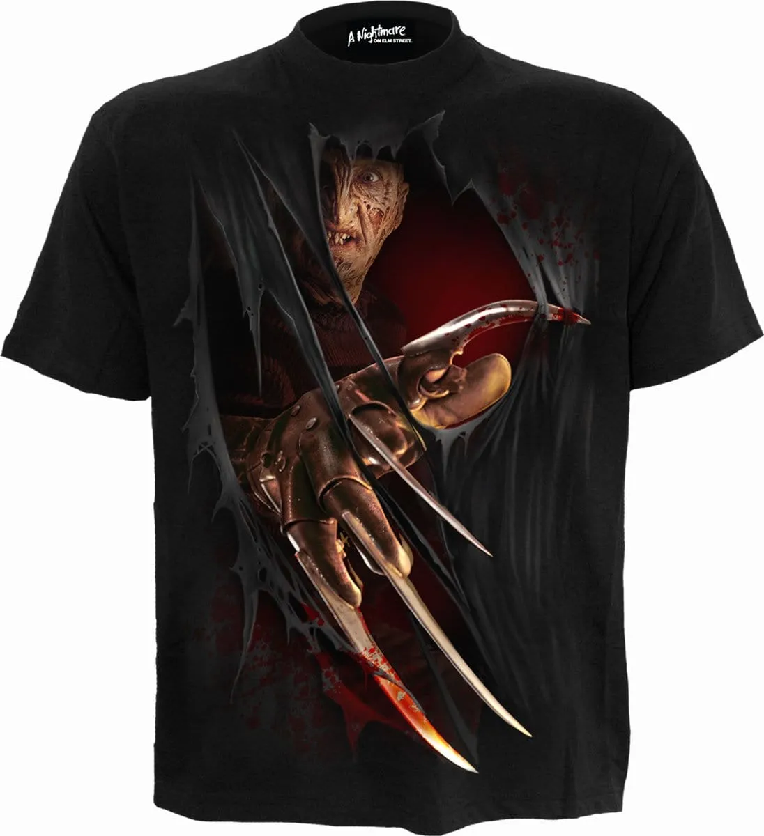 FREDDY CLAWS - ELM STREET - T-Shirt Black sold by Spiral Direct product image thumbnail 2