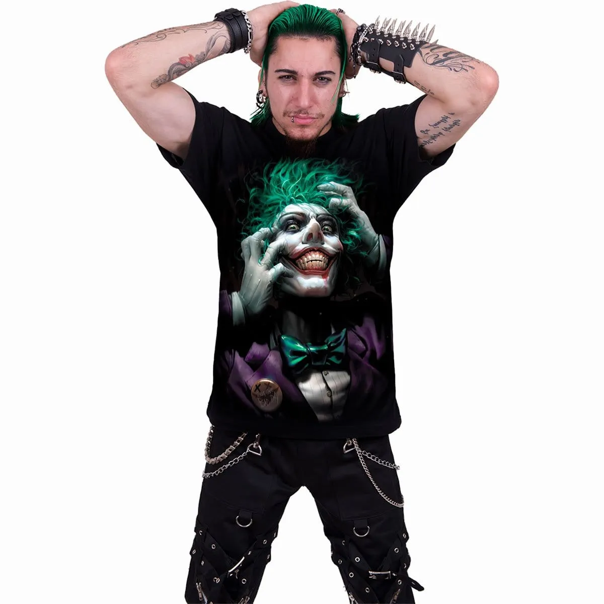 JOKER - FREAK - T-Shirt Black sold by Spiral Direct product image thumbnail 3