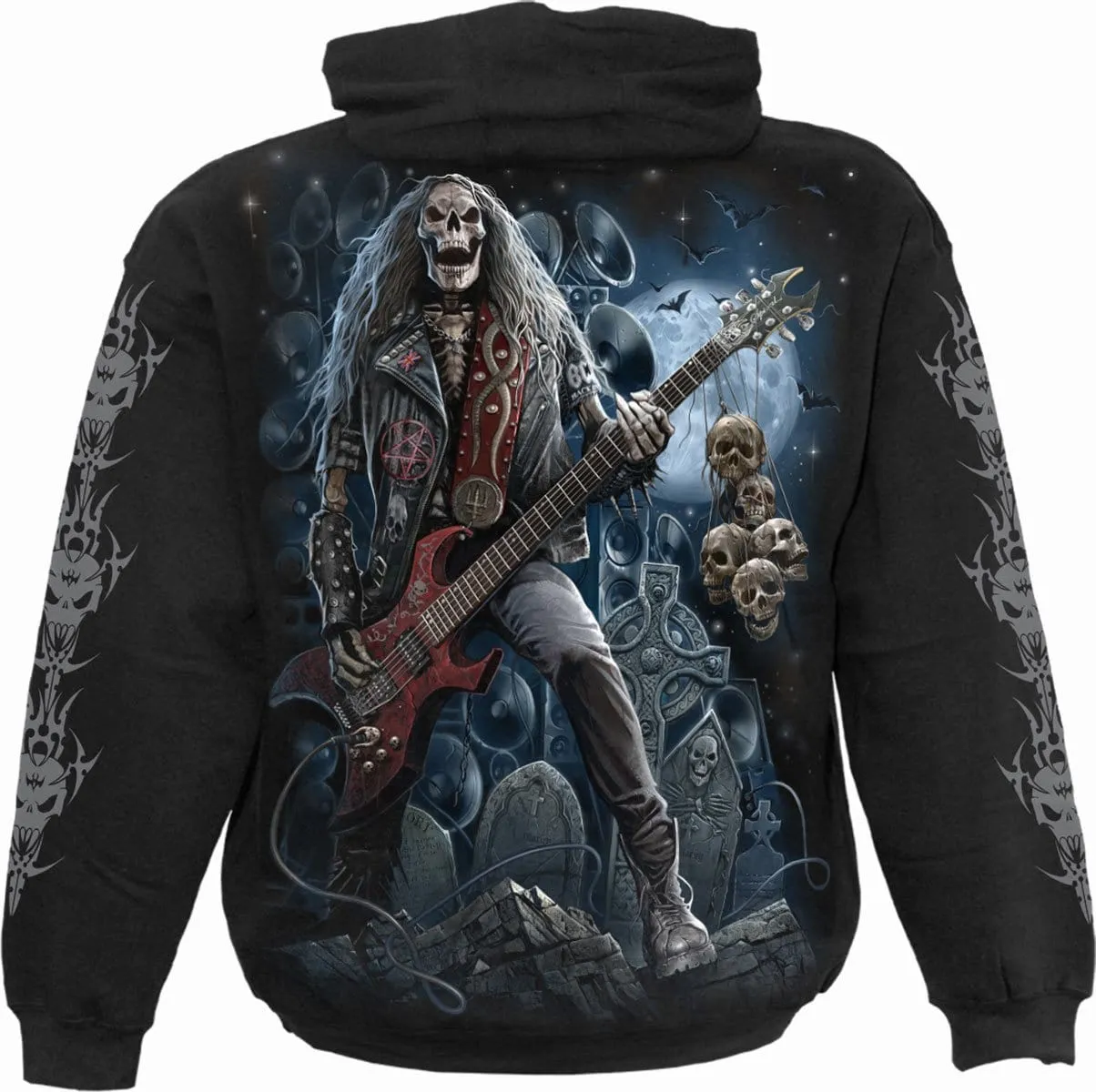 GRIM ROCKER - Hoody Black sold by Spiral Direct product image thumbnail 2