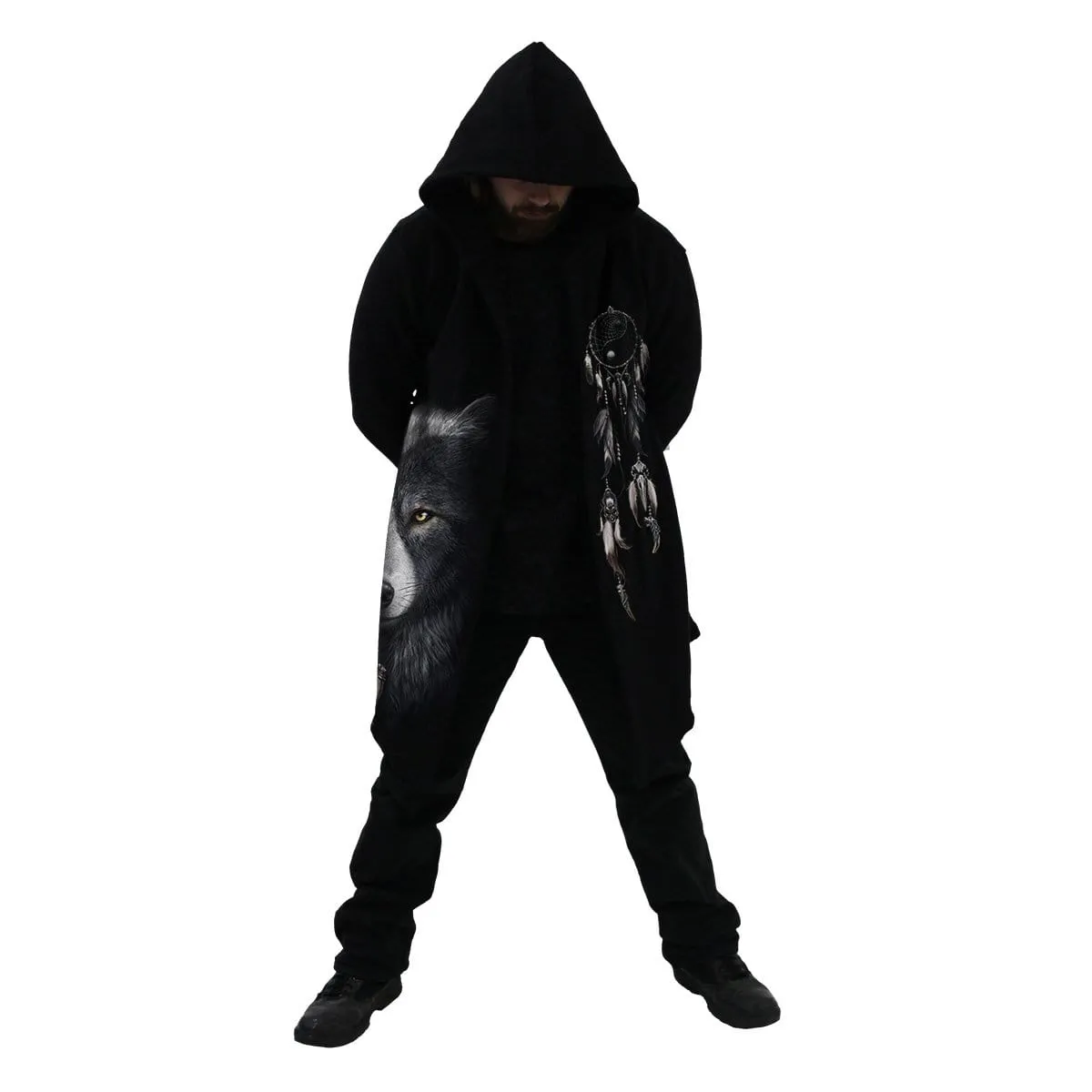WOLF CHI - Occult Hooded Cardigan sold by Spiral Direct product image thumbnail 3