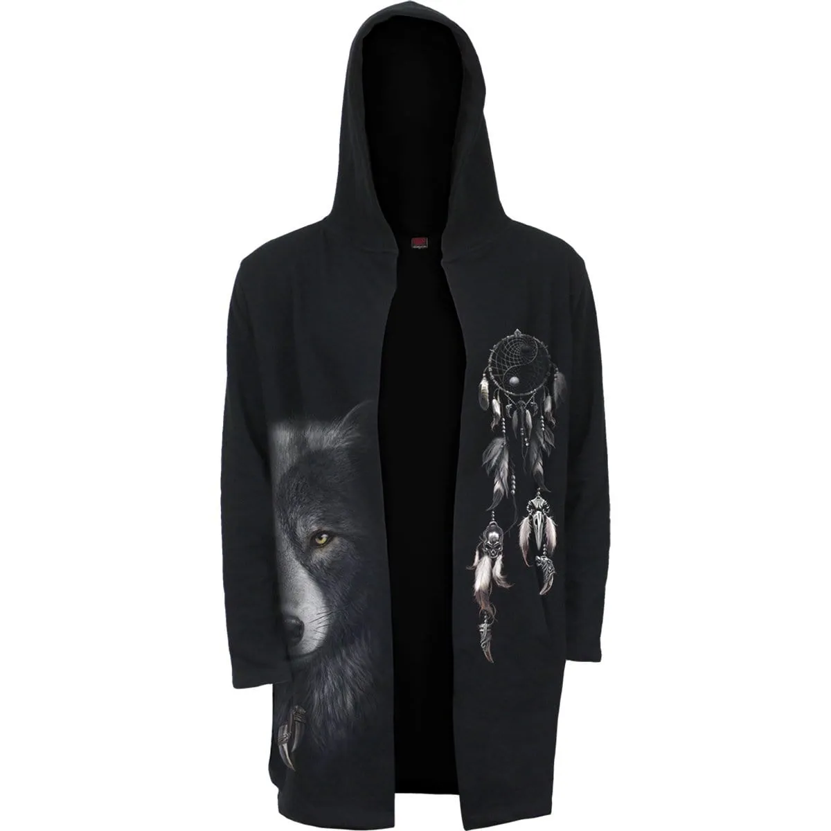 WOLF CHI - Occult Hooded Cardigan sold by Spiral Direct