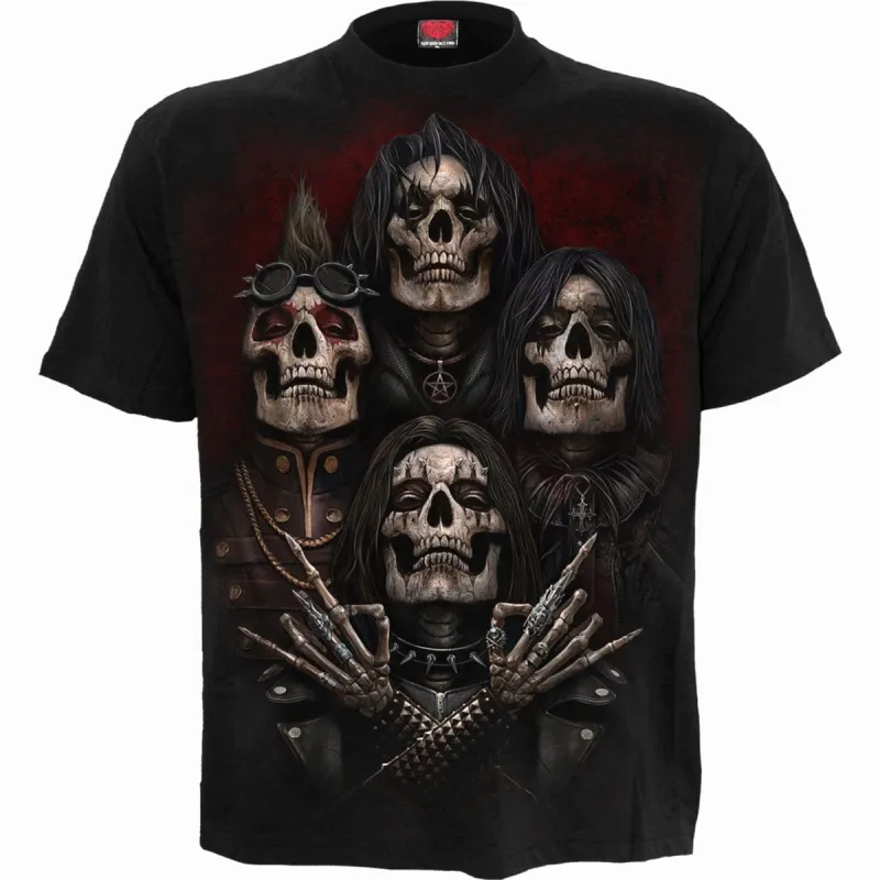 FACES OF GOTH - T-Shirt Black sold by Spiral Direct