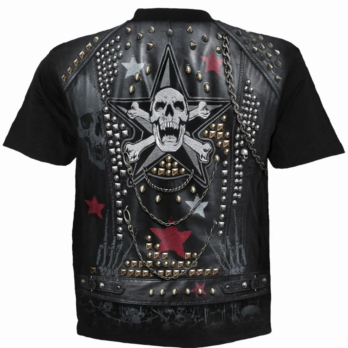 GOTH METAL - Allover T-Shirt Black sold by Spiral Direct product image thumbnail 2