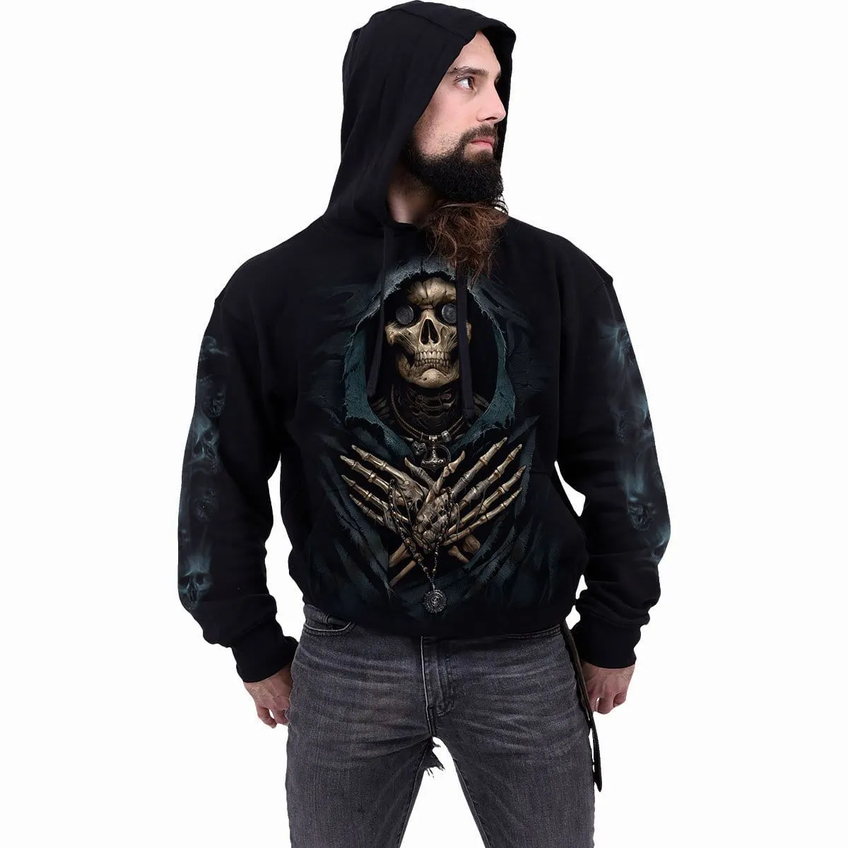 FERRYMAN - Hoody Black sold by Spiral Direct product image thumbnail 3