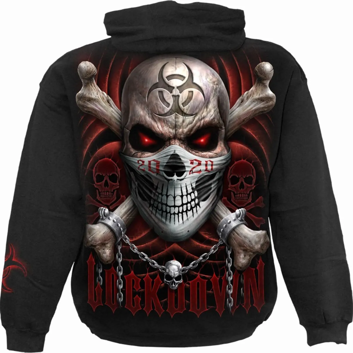 LOCKDOWN 2020 - Hoody Black sold by Spiral Direct product image thumbnail 2