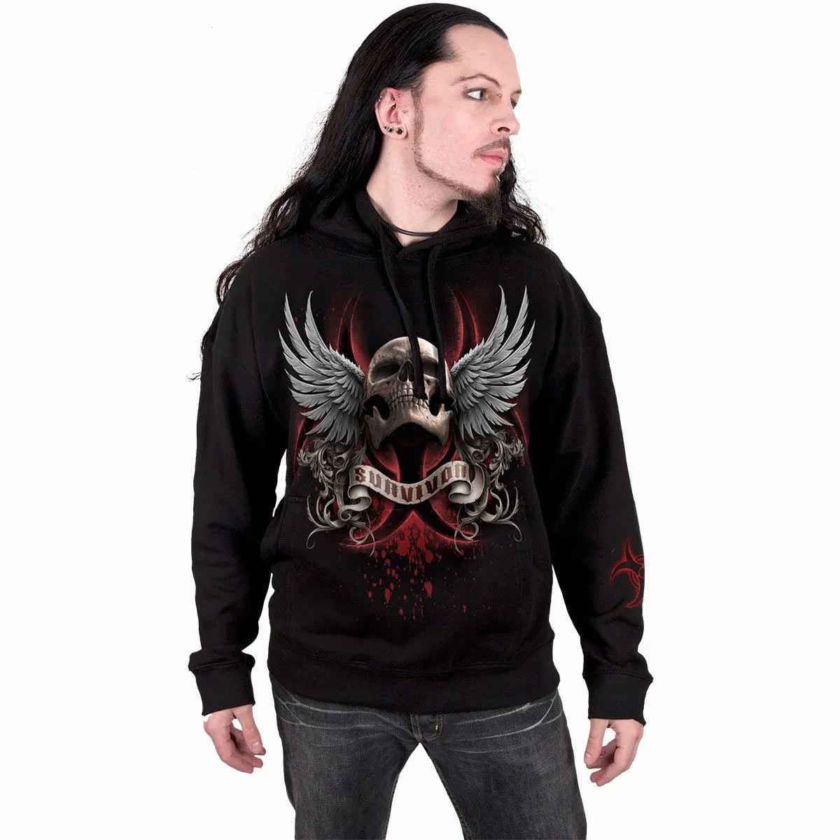 LOCKDOWN 2020 - Hoody Black sold by Spiral Direct product image thumbnail 3