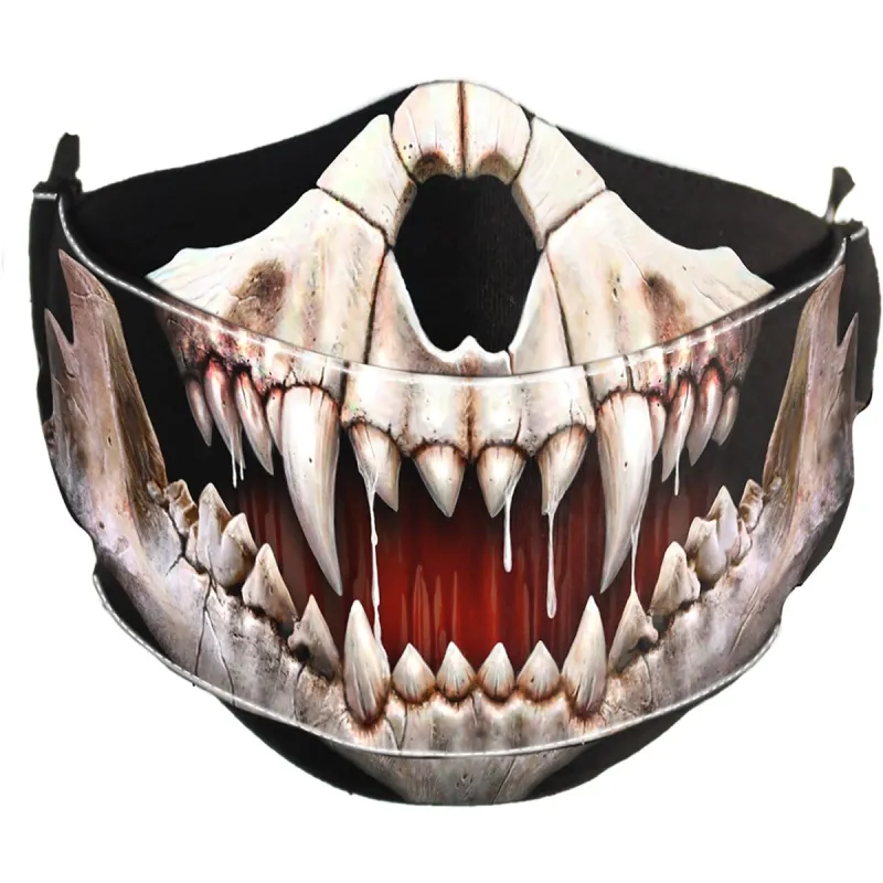 ROCK JAW - Premium Cotton Fashion Mask with Adjuster sold by Spiral Direct